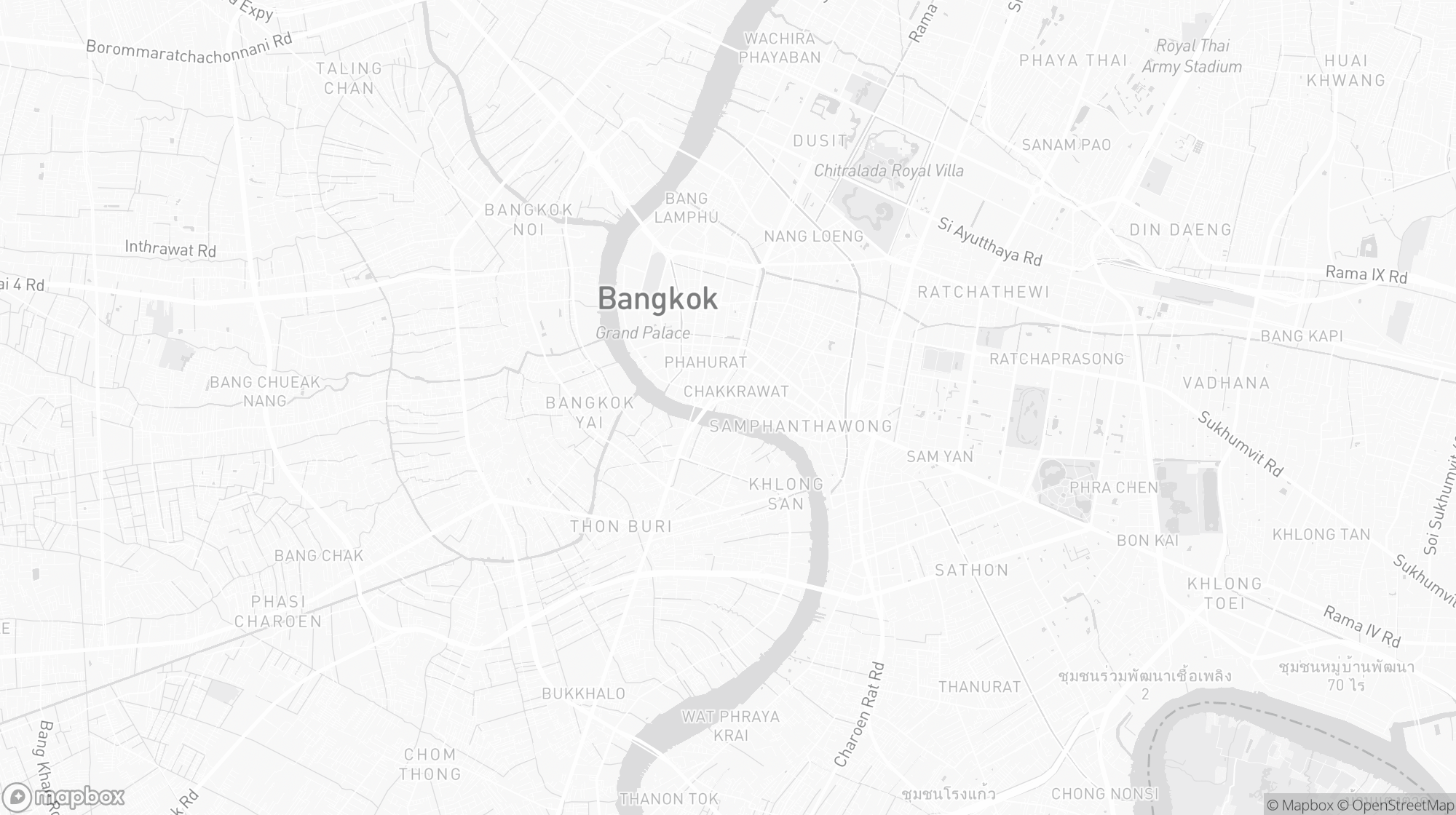 Bangkok map