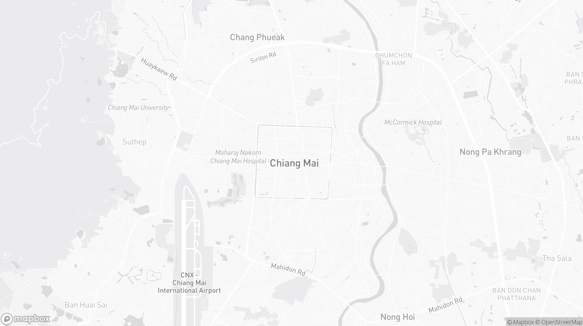 Chiang Mai map